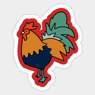 Rooster Sticker